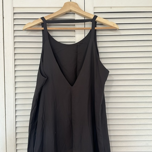 Grey Pink Stitch Dress - Picture 3 of 4